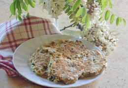 Pancakes fiori acacia
