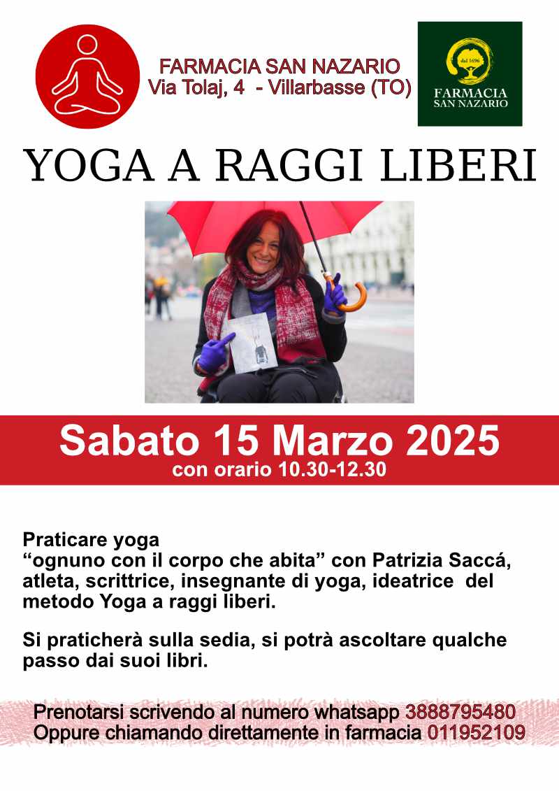 yoga a raggi liberi 15 3 25 800